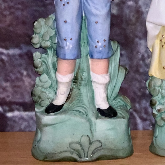 Vintage Bisque Porcelain Figures W.K.C. Germany - Picture 6 of 16